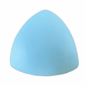 Pool Tile – Radial External Corner Light Blue ‘C’ Antiskid
